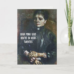 Carte d'Humour d'anniversaire de Van Gogh