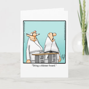 Carte d'Humour d'encouragement amusant