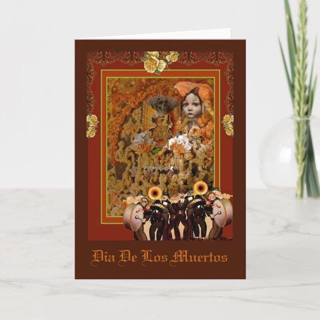 Carte Dia De Los Muertos (Devant)