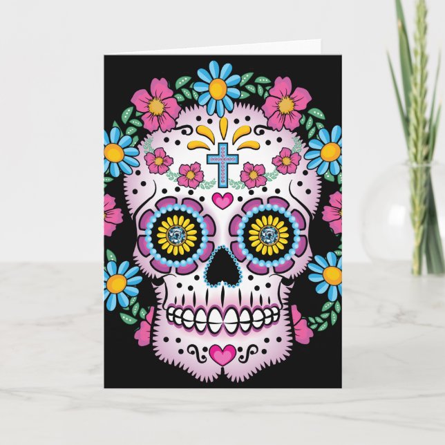 Carte Dia de los Muertos (Devant)