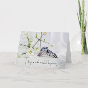 Carte Diamant et Fleurs mariages