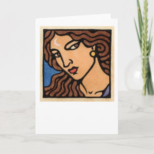 Carte Diana Greeting Card