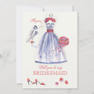 Carte d'identité Bridesmaid
