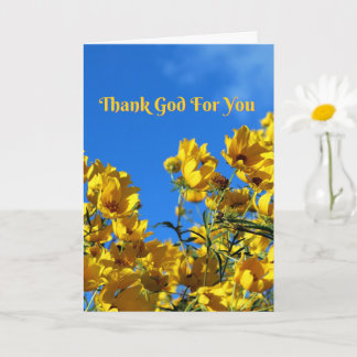 Carte Dieu Merci Pour Vous (Colossiens 3:12)