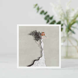 Carte d'illustration Glamor Haute Couture