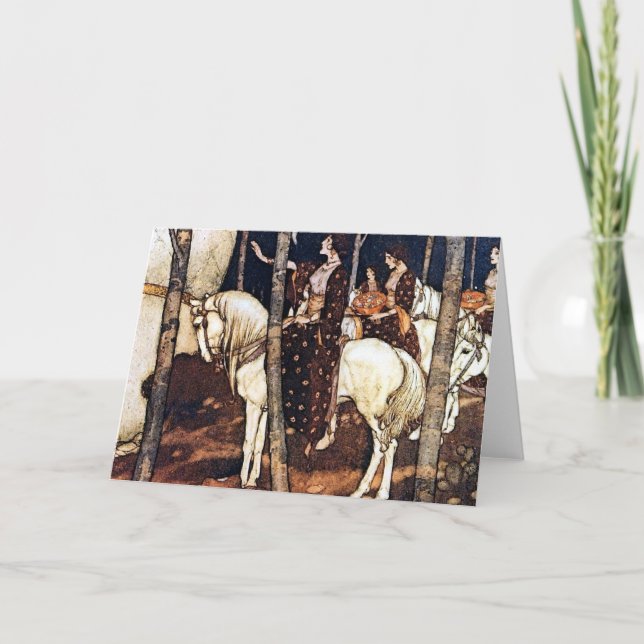 Carte d'illustrations d'Edmund Dulac (Devant)