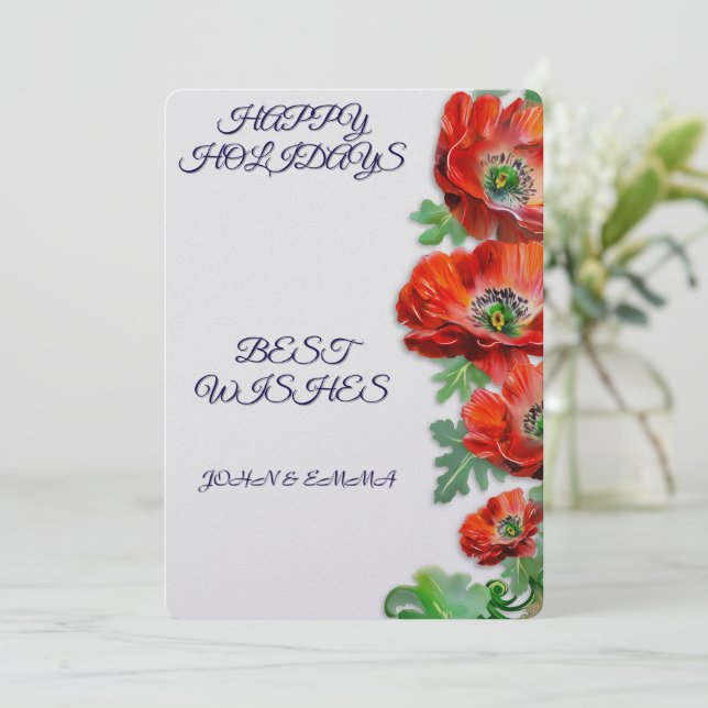 Carte d'impression Faux Gold (Debout devant)