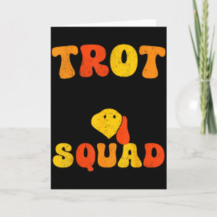 Carte Dinde courante Sungles Trot Squad Thanksgiving _1 