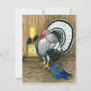 Carte Dinde : Meilleur en spectacle