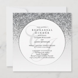 Carte Dîner de répétition pour Mariage de Parties scinti