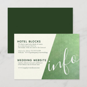 Carte d'information de la ville d'émeraude