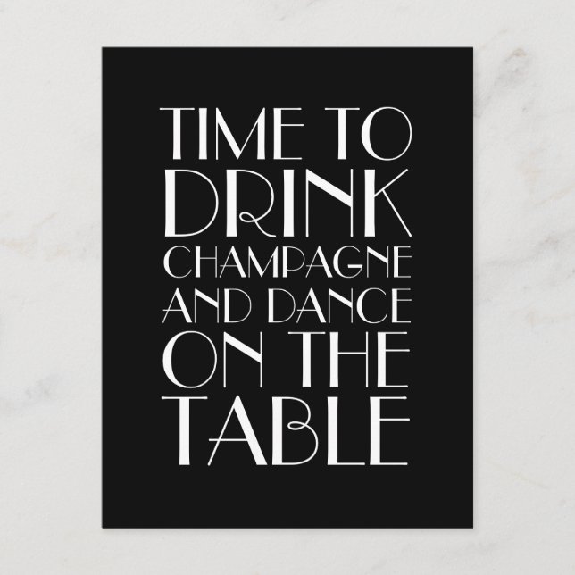 Carte d'information noire et blanche des années 19 (Devant)