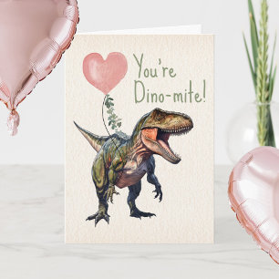 Carte Dinosaur Dino-mite Classroom Valentine
