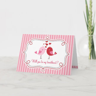 Carte d'inséparable de bip