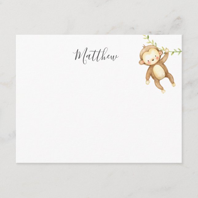 carte d'insertion de baby shower (Devant)