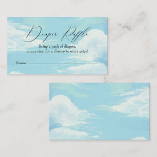 Carte d'insertion de couches Cloud Blue Sky