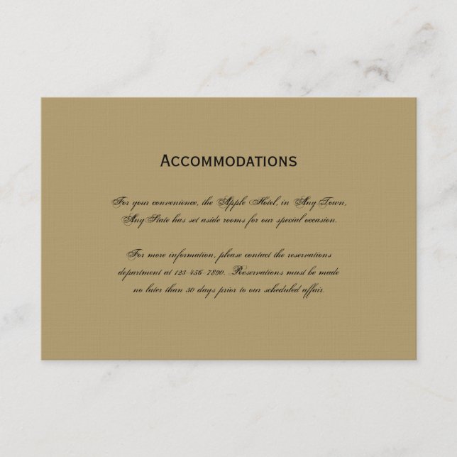 Carte d'insertion de mariage de mascarade de (Devant)