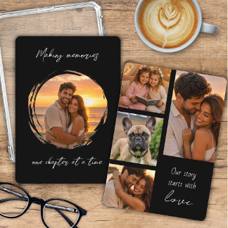 Carte d'insertion Kindle double face avec photo pe