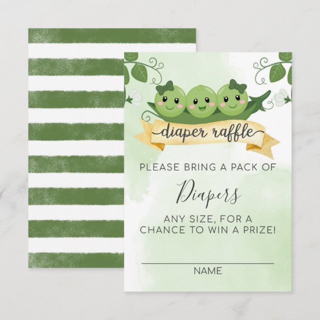 Carte d'insertion pour tirage au sort de couches T (Devant / Derrière)