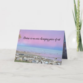 Carte d'inspiration "Ever Changing Art"