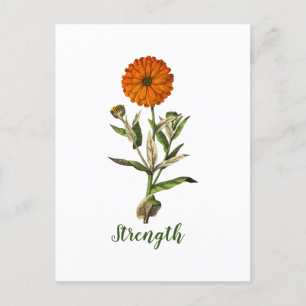 Carte d'inspiration personnalisée Marigold Strengt