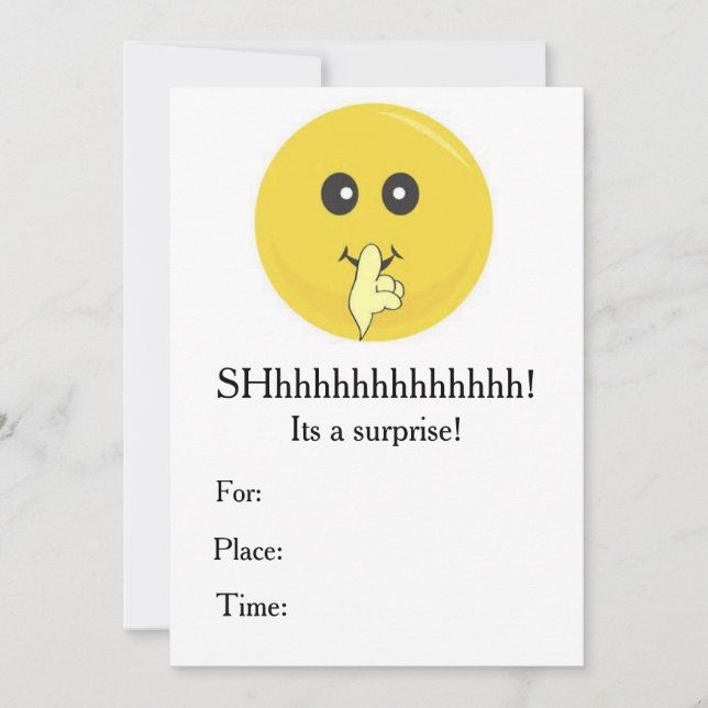  Carte d'invitation (Devant)