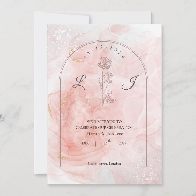 carte d'invitation (Devant)