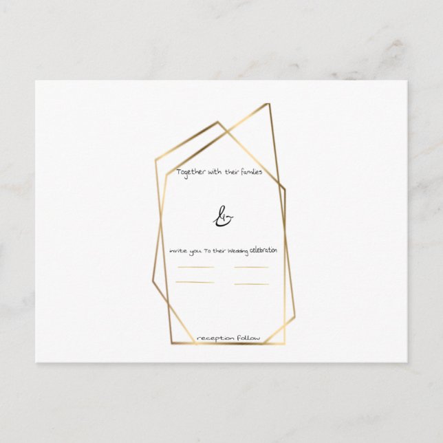 Carte d'invitation (Devant)