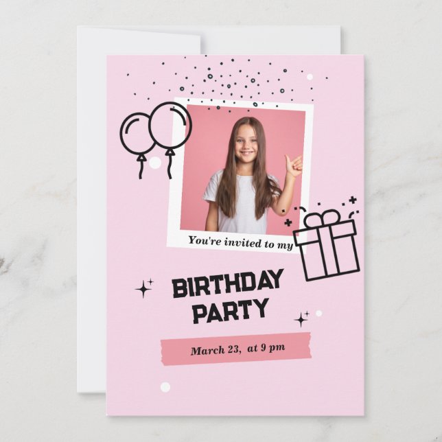 Carte d'invitation (Devant)