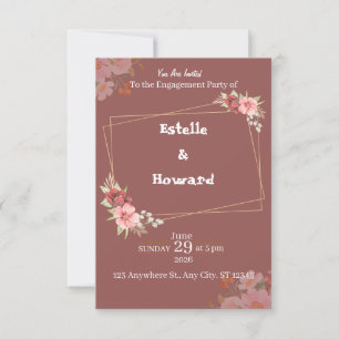 carte d'invitation