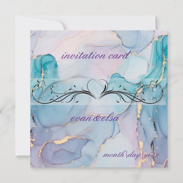 carte d'invitation (Devant)