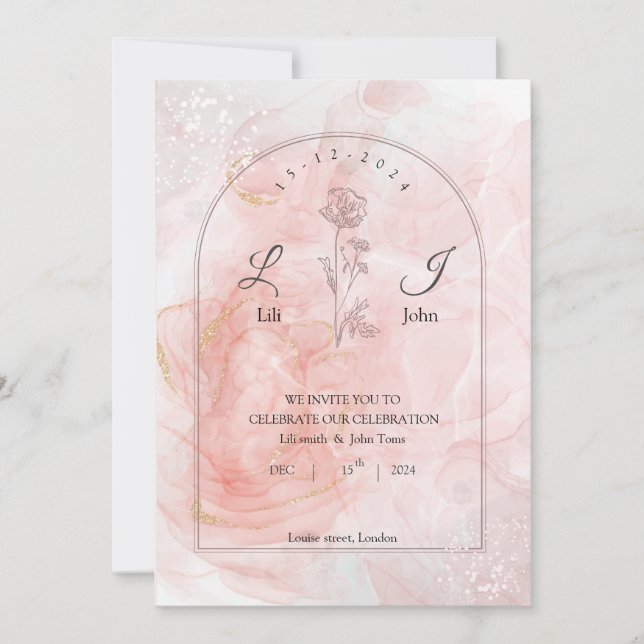 carte d'invitation (Devant)