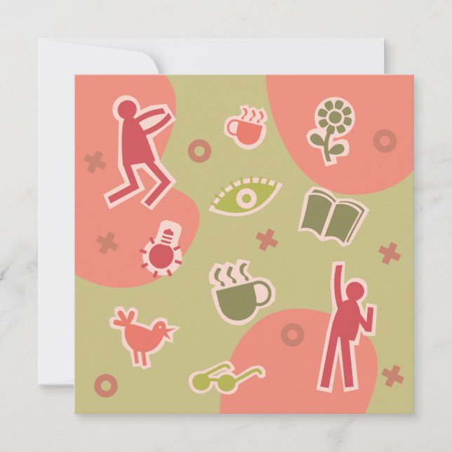 carte d'invitation café (Devant)