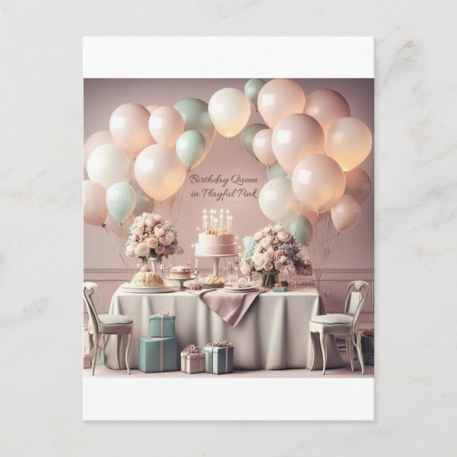 CARTE D'INVITATION D'ANNIVERSAIRE (Devant)