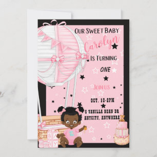 Carte d'invitation d'anniversaire