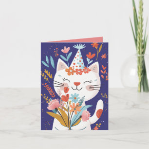 Carte d'invitation d'anniversaire pour la célébrat