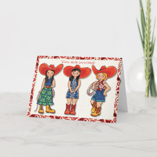 Carte d'invitation de fête d'anniversaire de