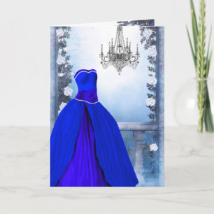 Carte d'invitation de la Royal Navy Blue Rose Part