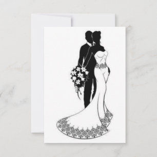 Carte d'invitation de mariage