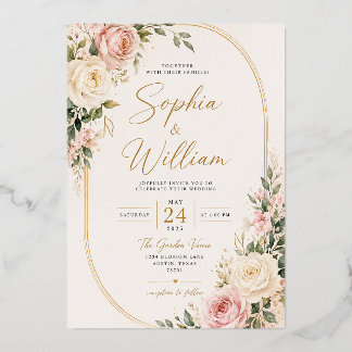 carte d'invitation de mariage