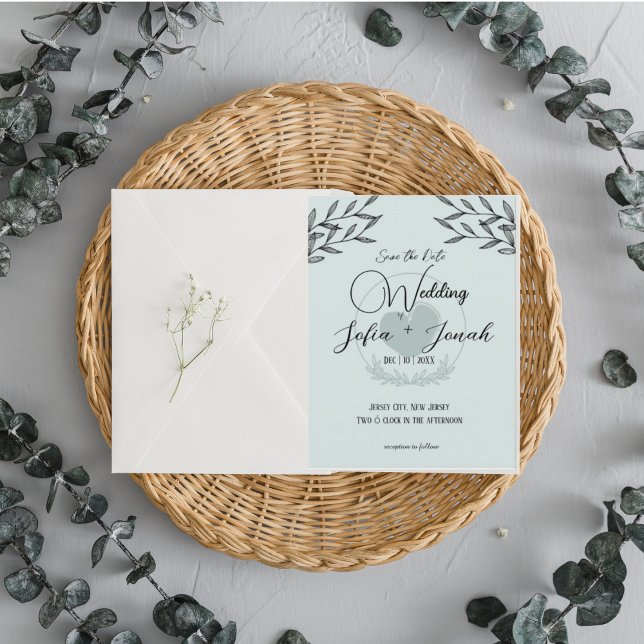 Carte d'invitation de mariage (Créateur téléchargé)