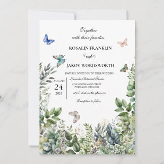 carte d'invitation de mariage