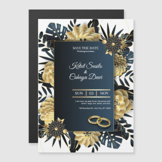 Carte d'invitation de mariage élégante