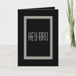 Carte d'invitation de mariage pour frère garçon d'