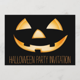 Carte d'invitation de partie de Halloween de