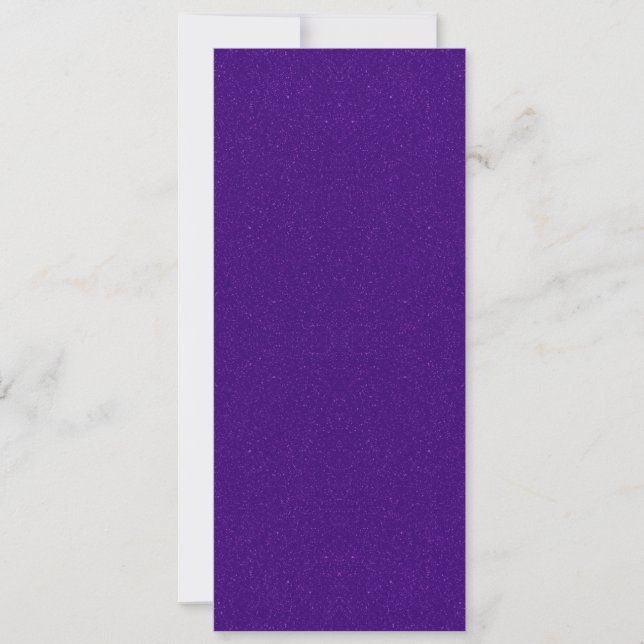 Carte d'invitation haute en ton violet double – Pe (Devant)