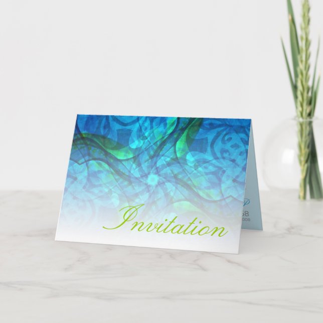 Carte d'invitation Krystalis pour toutes occasions (Devant)
