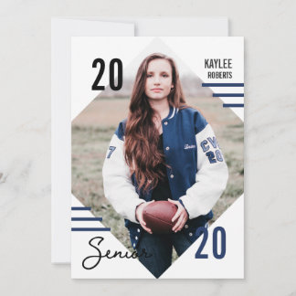 Carte d'invitation moderne de base-ball Diamond Ph