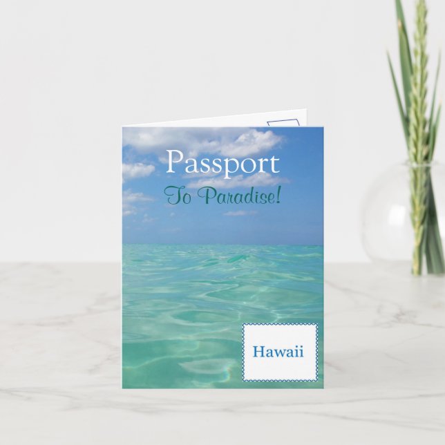 Carte d'invitation passeport|5,6 po x 4 (Devant)