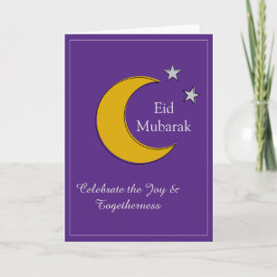 Carte d'invitation personnalisable pour l'Aïd en v